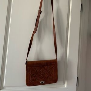 authentic moroccan leather bag